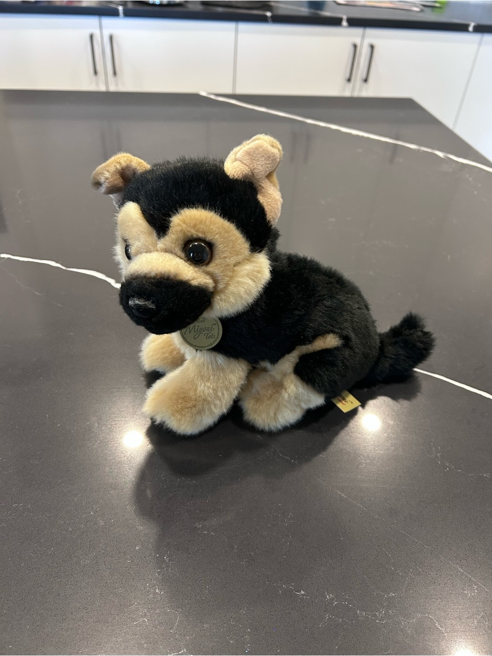 NWT Aurora World Miyoni Tots German Shepherd 11” Plush Stuffed Animal Puppy Dog